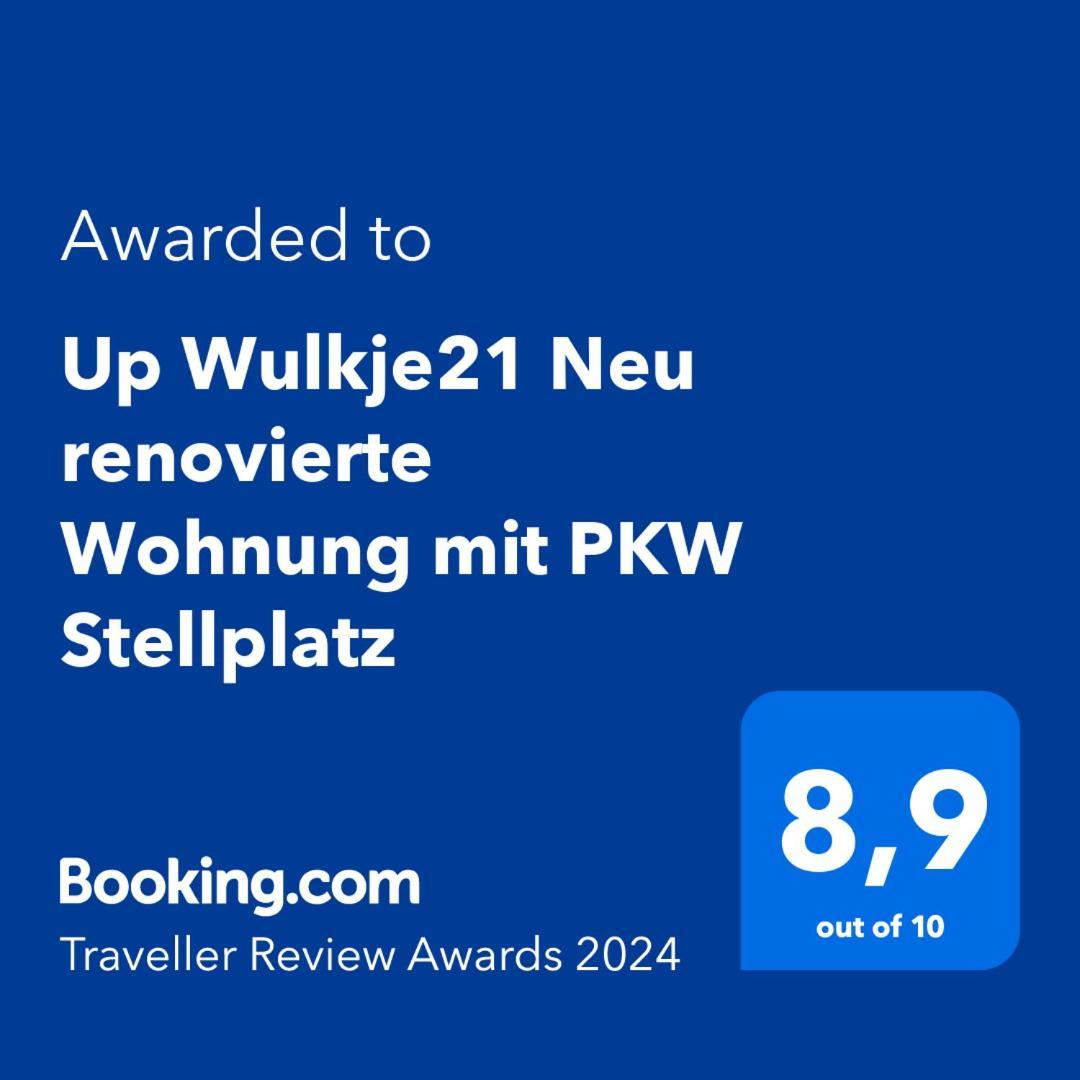 Up Wulkje21 Neu Renovierte Wohnung Mit Pkw Stellplatz Emden Extérieur photo